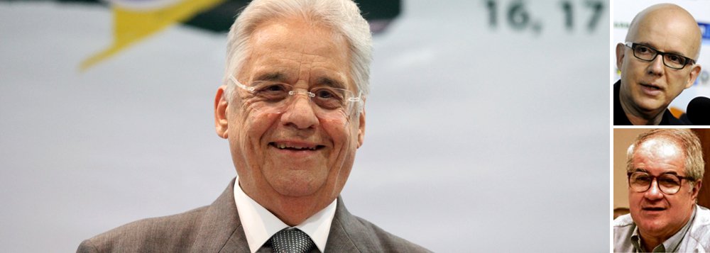 “Inventores do Brasil”, com apresentação do ex-presidente Fernando Henrique Cardoso e direção de Bruno Barreto, já tem data de estreia no Canal Brasil: 1º de maio; Elio Gaspari também é roteirista da atração; segundo a colunista Ligia Mesquita, em 13 capítulos de 25 minutos cada, a série contará a história de 19 brasileiros que provocaram algum tipo de mudança no país; o primeiro episódio falará de Dom Pedro 2º e Joaquim Nabuco