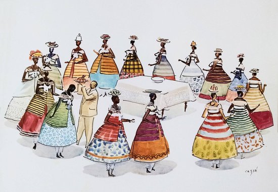 A exposição As Cores do Sagrado traz para a capital paulista 50 aquarelas inspiradas nas tradições e na religiosidade do candomblé, feitas pelo pintor Carybé; a mostra expõe registros de vivências pessoais do artista nos terreiros que frequentou na Bahia; Carybé nasceu na Argentina, mas viveu no Rio de Janeiro e tinha uma ligação especial com a Bahia; foi um dos mais produtivos e inquietos artistas que viveram no Brasil. Além de pintor, foi escultor, ilustrador, desenhista, cenografista, ceramista, historiador, pesquisador e jornalista; morreu em 1997