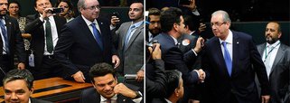 'A vitória de Luciano Picciani na disputa com Eduardo Cunha pela liderança do partido na Câmara só ocorreu porque os peemedebistas, em maioria, perceberam que Cunha não é mais uma perspectiva de poder, mas a certeza do desastre. O resultado mostra que está por pouco tempo a ruína do poder de Eduardo Cunha na Câmara, porque a derrota política facilita a solução judicial', diz Fernando Brito 