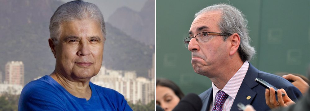 Colunista cobra ação da PGR pelo afastamento de Eduardo Cunha da Câmara; “Impeachment é uma coisa séria. Não pode virar moeda de troca. Virou nas mãos de Eduardo. Ele conseguiu desmoralizar um instrumento previsto na Constituição ao usá-lo como meio de barganha suja. Tudo em que Eduardo mete a mão apodrece. A imagem da Câmara, que jamais foi boa, só piorou depois da eleição dele para comandá-la. Definitivamente, Eduardo faz mal à política. Deve ser expurgado dela”, diz