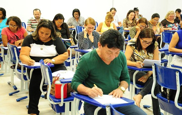 As provas escritas são realizadas em todas as 19 Unidades Regionais de Educação (UREs). Cerca de 300 candidatos fizeram os testes em São Luís.