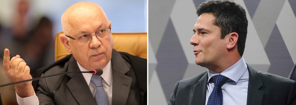 Coluna de Mônica Bergamo afirma que, além do ministro Teori Zavascki, relator da Operação Lava Jato no STF, outros magistrados têm questionado o comportamento do juiz Sérgio Moro em alguns episódios; Marco Aurélio Mello e Cármen Lúcia condenaram a condução coercitiva do ex-presidente Lula para prestar depoimento; dois outros ministros dizem que o uso dos grampos autorizados por Moro não seguiu rigidamente as regras; "O magistrado se apossa do sigilo para investigar, e não para fazer divulgação ou qualquer ato político", afirma um integrante da Corte; apesar das ressalvas, segundo ela, o STF deve abrir investigação contra Dilma Rousseff sobre o conteúdo da conversa com Lula em que fala do termo de posse para ser usado "em caso de necessidade"