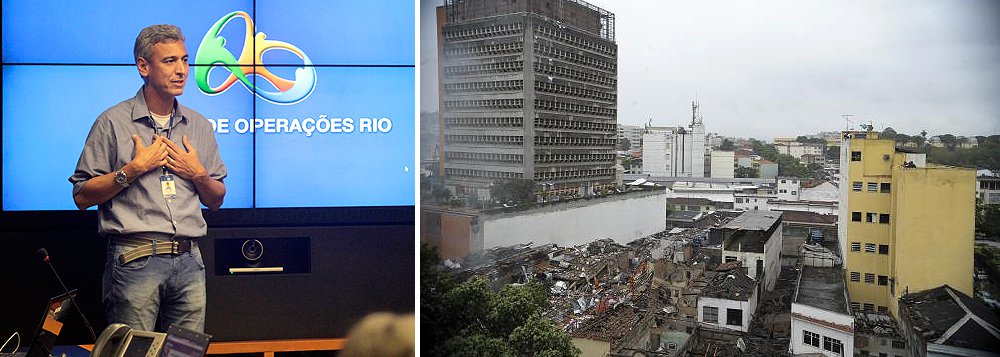 O subsecretário de Defesa Civil municipal do Rio, Márcio Motta, disse que 14 imóveis foram destruídos pela explosão na Rua São Luiz Gonzaga, em São Cristóvão, na zona norte; segundo ele, 40 imóveis sofreram algum tipo de dano, com vidraças quebradas; "Só estou preocupado com as edificações ao lado do [prédio] que desabou. Estou só esperando haver condição para chegar lá e fazer uma verificação", declarou