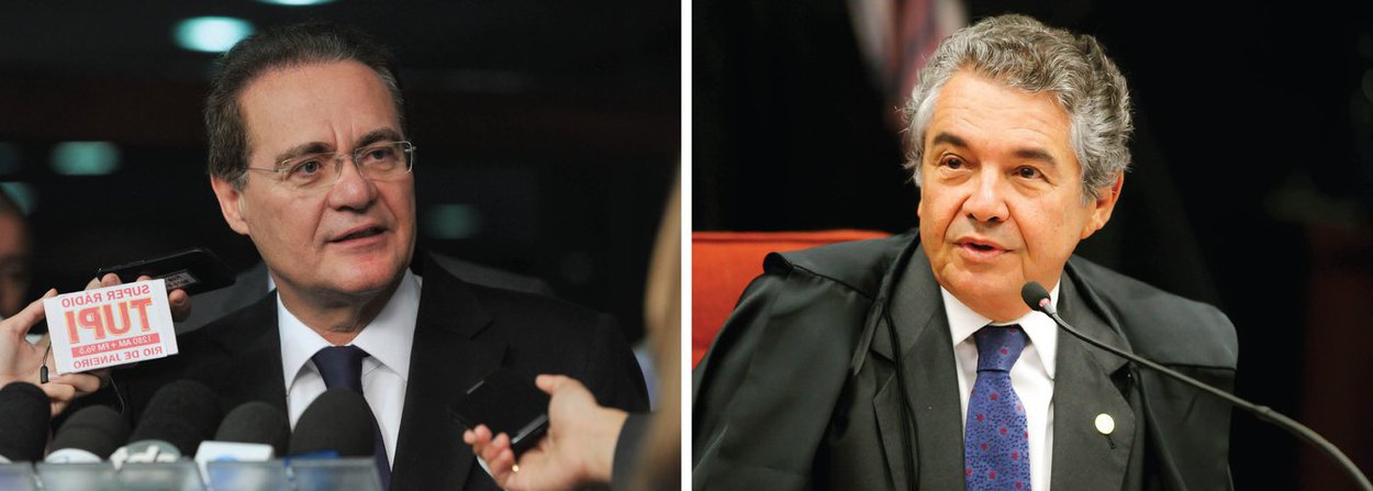 O presidente do Senado, Renan Calheiros (PMDB-AL), determinou o arquivamento do pedido de impeachment contra o ministro do Supremo Tribunal Federal Marco Aurélio, apresentado nesta quarta (6) pelo Movimento Brasil Livre (MBL); para Renan, não está configurada a justa causa do crime de responsabilidade que teria sido cometido pelo ministro e alegado no pedido; além disso, o advogado Rubens Nunes, coordenador do MBL, que assina o pedido, não anexou documentos necessários, como seu comprovante de quitação eleitoral