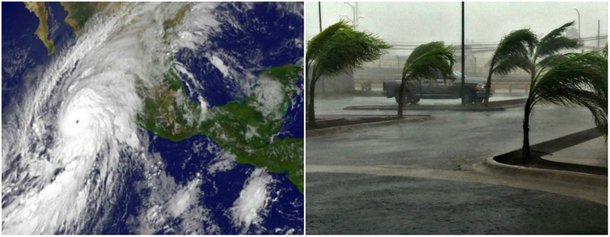 Um dos mais fortes furacões já registrados em todos os tempos atingiu o oeste do México com chuvas e ventos de até 266 km/h, causando o caos em cidades no litoral, mas menos danos do que se temia, antes de perder força enquanto se movia para o interior do território mexicano, neste sábado (24); árvores foram derrubadas, ruas ficaram alagadas e edificações foram destruídas pela aproximação do furacão; cerca de 15 mil turistas foram retirados às pressas do balneário de Puerto Vallarta