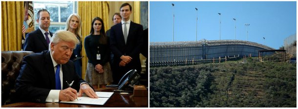 Desta vez, diferente da promessa de campanha de Donald Trump, o porta-voz da Casa Branca disse que o custo pela construção do muro sairá dos cofres americanos; segundo Sean Spicer, Trump negociará com o Congresso a verba para a construção do muro, mas "mais cedo ou mais tarde" o governo do México compensará esses gastos; "Falávamos disso desde o começo", disse o presidente dos EUA