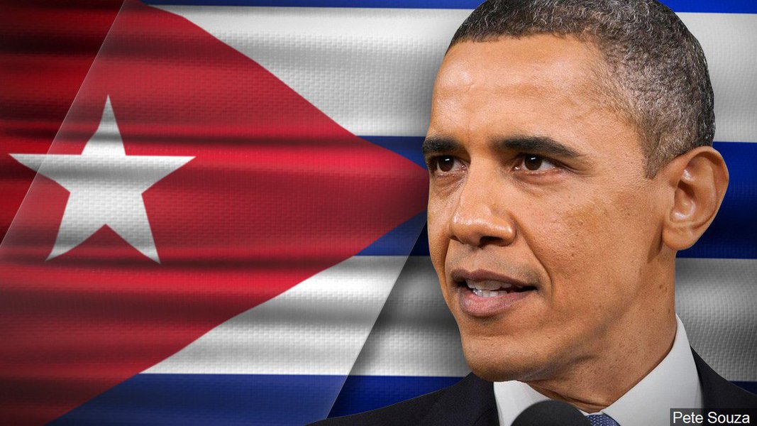 No momento em que o Brasil se vê às voltas com fantasmas do passado, e forças golpistas tentam derrubar um governo democraticamente eleito, assim como ocorreu em 1964, o presidente dos Estados Unidos faz uma visita histórica a Cuba; numa curta mensagem em seu perfil no Twitter, divulgada pouco depois de aterrissar, no fim desta tarde, Obama escreveu em espanhol, usando uma expressão popular para perguntar como estão os cubanos (“Que bolá Cuba?”), e disse estar “ansioso para conhecer e ouvir diretamente o povo cubano”