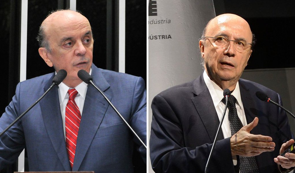 Senador tucano disse que Henrique Meirelles, principal cotado para assumir o ministério da Fazenda no lugar de Joaquim Levy, foi o pior presidente do Banco Central que o Brasil já teve; durante evento em São Paulo, José Serra criticou ainda as agências de classificação de rating e disse ainda ter "saudade do FMI", que contava com economistas mais qualificados e mais anticíclicos
