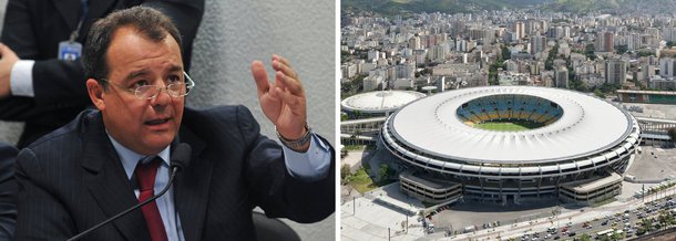 Dois ex-dirigentes do grupo Andrade Gutierrez, Rogério Nora de Sá e Clóvis Peixoto Primo, contaram, em delação premiada, como o ex-governador do Rio Sérgio Cabral (PMDB) exigiu propina das empresas do consórcio responsável pela reforma do Maracanã para a Copa do Mundo; a obra, orçada inicialmente em R$ 720 milhões, custou, ao final, pouco mais de R$ 1,2 bilhão; os dois descreveram como o ex-governador Cabral cobrou pagamento de 5% do valor total do contrato para permitir que a Andrade Gutierrez se associasse às empreiteiras Odebrecht e Delta no consórcio que disputaria a reforma do Maracanã, em 2009