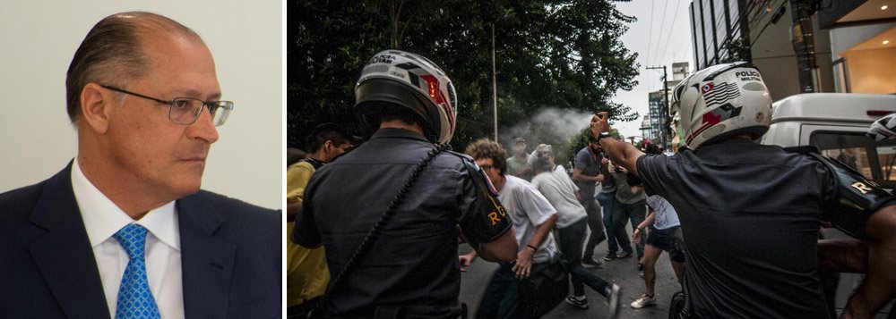 "O governo e a polícia de São Paulo têm dado lições aos estudantes. De física: porrada. Química: composição de bombas de gás", escreve Mário Magalhães, blogueiro do Uol; "Compromisso com a educação de qualidade é isso aí...", afirma ele