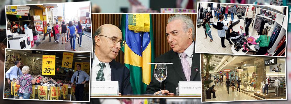 Dia após dia, são divulgados dados da depressão econômica brasileira, provocada pelo golpe de 2016 e pelos mau desempenho de Henrique Meirelles e Michel Temer; nesta quinta-feira, foi a vez do IBGE divulgar que o setor de serviços no Brasil recuou 4,5% em novembro, na comparação com o mesmo período do ano passado; no ano, o tombo acumulado é de 5%, o que revela que o Brasil ainda está longe de sair da depressão econômica provocada pela aliança PMDB-PSDB