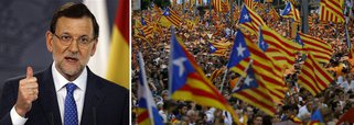 Parlamento catalão aprovou por 72 votos a favor e 63 contra uma resolução de partidos independentes que marca o início do processo de independência da Espanha; presidente espanhol, Mariano Rajoy, já anunciou que irá ingressar com um "recurso de inconstitucionalidade" contra a decisão; "O Governo não vai permitir que isto continue. Vamos utilizar todos os meios que o Estado de Direito pôs nas mãos da democracia para impedir a medida", disse