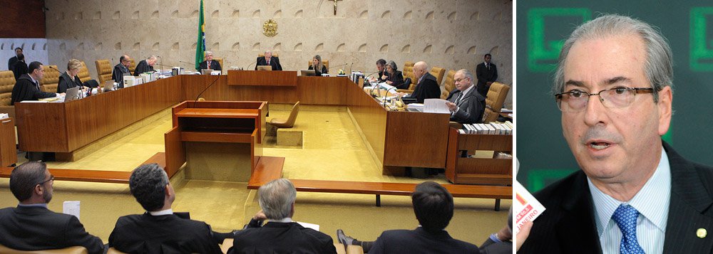 Supremo Tribunal Federal (STF) retomou o julgamento da denúncia de corrupção e lavagem de dinheiro contra o presidente da Câmara dos Deputados, Eduardo Cunha (PMDB-RJ), e a ex-deputada federal e atual prefeita de Rio Bonito (RJ), Solange Almeida; nessa quarta-feira, 2, seis dos 11 ministros da Corte aceitaram a denúncia contra Cunha e Solange; nesta tarde, os ministros Dias Toffoli, Gilmar Mendes e Celso de Mello declararam seus votos a favor de acolher a denúncia contra Cunha; Toffoli e Gilmar isentaram a ex-deputada Solange, enquanto Celso de Mello votou pelo acolhimento da denúncia contra ela; assista ao vivo