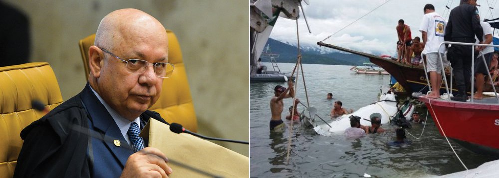 Jornalista Fernando Brito diz que acreditar ou não na hipótese de assassinato do ministro relator da Lava Jato no Supremo Tribunal federal "tem pouca importância, na condição de histeria que temos hoje"; "O fato de o Governo estar envolvido e ameaçado pelas delações que estavam em poder de Teori é o bastante para alimentar, e fartamente, qualquer teoria conspiratória", afirma; "A morte de Teori não ter sido acidental pode ser 'teoria da conspiração'. Mas a conspiração, há muito tempo, é real"