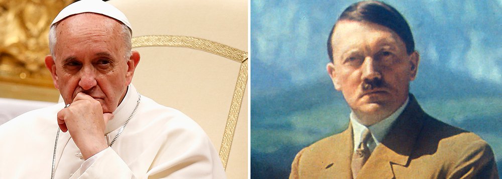 Em meio à onda populista que se alastra pela Europa e pelos Estados Unidos, o papa Francisco afirmou que um dos grandes perigos da atualidade é procurar "salvadores", assim como ocorreu com Adolf Hitler na década de 30; "Destroçada, a Alemanha busca se levantar, busca sua identidade, busca um líder, alguém que devolva sua identidade, e há um rapazinho que se chama Adolf Hitler e diz: 'eu posso, eu posso'. E a Alemanha inteira vota em Hitler. Hitler não roubou o poder, foi votado por seu povo e depois destruiu seu povo. Esse é o perigo. Em momentos de crise, o discernimento não funciona", declarou