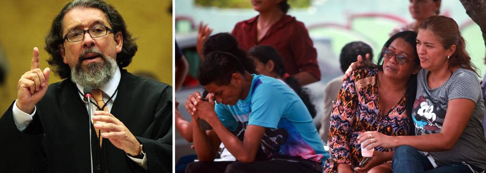 "Vão querer colocar a responsabilidade na guerra entre facções e o Estado, tanto o do Amazonas quanto o Federal, vão se declarar vítimas de grupos criminosos organizados", diz o criminalista Antônio Carlos de Almeida Castro, o Kakay;  "Ninguém assumirá a responsabilidade pela bestialidade que impera no sistema prisional. Nosso Judiciário, nosso Supremo ja afastou a presunção de inocência e determina a prisão antes do trânsito em julgado. Que se danem os pretos, pobres, desassistidos, que entulham as cadeias brasileiras. Quantos presos provisórios estão dentre estes mortos?", questiona 