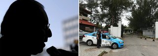 "E ainda fica um carro da polícia na porta desse sujeito. Na rua a gente não tem segurança. Eu pago meus impostos, não estou em dívida com minhas obrigações. Falar que é evangélico, cristão e fazer o que ele faz? É um absurdo. Ele tem contas na Suíça, passaporte diplomático e diz que não é dele? Então passa o dinheiro para a minha conta e dos brasileiros que não aguentam mais isso. Gastou uma fortuna de cartão de crédito. É uma vergonha. Era para ter 200 mil pessoas aqui protestando", disse um dos moradores do condomínio de Eduardo Cunha, na Barra da Tijuca, na zona oeste do Rio