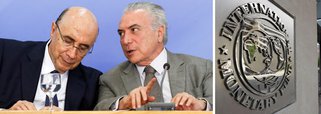 Fundo Monetário Internacional rebaixa as projeções da economia brasileira em 2016 e 2017, colocando o País na lanterna global; FMI agora estima queda de 3,8% em 2016 e estagnação de 0,2% neste ano; para 2018, o FMI projeta um crescimento pífio de 1,5%; depressão provocada pelo golpe e pela inépcia de Michel Temer e Henrique Meirelles fará com que o Brasil produza um em cada três desempregados do mundo em 2017