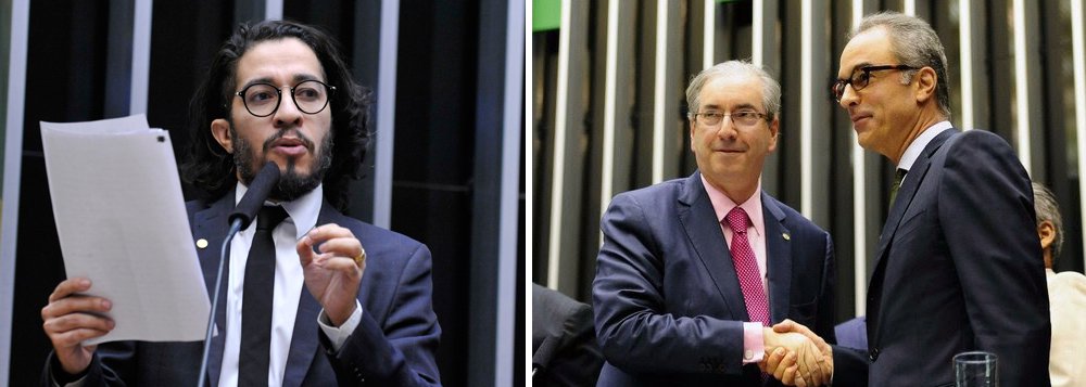 Deputado Jean Wyllys (Psol-RJ) se disse constrangido de participar de um processo de impeachment contra uma presidente contra a qual não pesa nenhum crime de responsabilidade; "Esse processo de impeachment só não é tratado por um escândalo pela grande mídia, porque ela tem interesse na derrubada do governo. A grande mídia não se importa de estar ao lado de um gângster", disse Wyllys; para o deputado, é por convicção e amor à democracia que vai votar contrário ao impeachment. "Não é por Lula, não é por Dilma, mas é pela democracia"