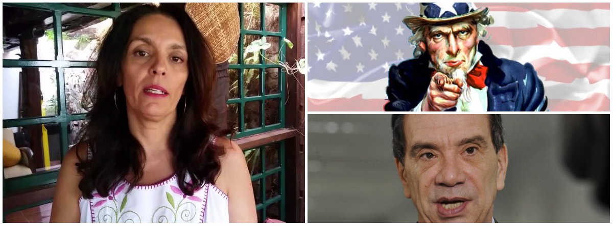 Jornalista Cynara Menezes, conhecida como Socialista Morena, afirmou que tentar derrubar presidente eleita que não cometeu crime é "a cara da direita"; "Piada pronta: 1. oposição e mídia planejam golpe, derrubando uma presidente que não cometeu crime, como se fôssemos uma república de bananas", disse; "2. aí, após reação internacional, como da OEA, enviam senador tucano aos EUA para tentar convencer que "não somos uma república de bananas"; senador Aloysio Nunes (PSDB-SP), presidente da Comissão de Relações Exteriores do Senado, decidiu viajar a Washington (EUA) nesta semana a mando do vice-presidente Michel Temer, para dizer a legisladores que o impeachment "não é golpe"