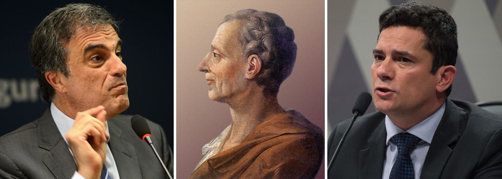 Advogado-geral da União (AGU), José Eduardo Cardozo, elogiou nesta quarta-feira 31 a atuação do juiz Sérgio Moro na condução da Operação Lava Jato, mas disse que a decisão do juiz em autorizar a divulgação dos áudios entre Lula e Dilma ofendeu a Constituição e a legalidade vigente; "Até mesmo um magistrado virtuoso precisa ter limites", disse Cardozo, citando o filósofo francês Montesquieu, que escreveu sobre a divisão de poderes numa democracia; "Na medida em que alvos interceptados se comunicaram com a presidenta da República, com ministros de Estado e com parlamentares não poderia sua excelência Sérgio Moro ter feito qualquer consideração sobre esta matéria, sob pena de clara de usurpação de competência desta Suprema Corte", argumentou Cardozo