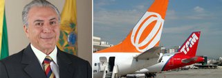 Equipe do eventual governo de Michel Temer já estuda apoiar no Congresso que empresas estrangeiras possam ter controle total sobre companhias aéreas brasileiras; a proposta altera uma medida provisória sobre o assunto, enviada pelo governo Dilma Rousseff, que aumenta a permissão de capital estrangeiro nas empresas nacionais dos atuais 20% para até 49%, e prevê elevação desse percentual a até 100% em casos em que haja reciprocidade em seus países