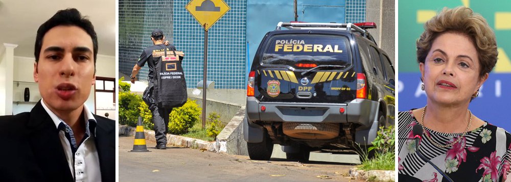 Ex-candidato do PSDB que ameaçou decapitar a presidente Dilma Rousseff, em vídeo divulgado na internet, Matheus Sathler Garcia foi indiciado pela Polícia Federal pelo crime de incitação à violência; inquérito já foi encaminhado à Justiça Federal; se condenado, o terrorista tucano pode pegar pena de 3 a 6 meses de prisão, além do pagamento de multa; "Vivemos em um Estado de Direito e não podemos permitir que o direito ao exercício da livre expressão dos indivíduos sirva de escudo para a incitação de crimes", disse a delegada da Polícia Federal Fernanda Costa de Oliveira, responsável pelo caso