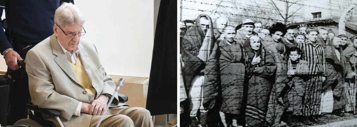 Reinhold Hanning, 94 anos, que enfrenta julgamento sob a acusação de ter sido cúmplice em assassinatos cometidos no campo de concentração de Auschwitz, pediu desculpas nesta sexta-feira, 29, perante o júri; "Eu realmente sinto muito", disse Hanning; "Me envergonho de ter visto o errado acontecer e nada ter feito para parar isso"; ele é acusado de ter feito parte do "funcionamento interno" do campo de Auschwitz, onde cerca de 1,1 milhão de pessoas foram mortas, a maioria judeus