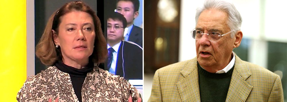 Jornalista concordou que o ex-presidente arcasse com as despesas de um apartamento que comprou em Barcelona e afirma ter documentos para provar o que diz, mas só usará se for necessário, e os guarda em cofre de banco, escreve Joaquim de Carvalho para o Diário do Centro do Mundo; Mírian Dutra teria ficado chateada com a reação do filho sobre suas entrevistas e irritada com uma nota na imprensa, de que Tomas teria se solidarizado com Fernando Henrique