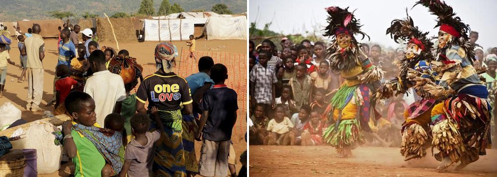 Uma multidão queimou vivas no Malawi sete pessoas suspeitas de tráfico de ossos humanos, frequentemente utilizados em práticas de bruxaria, informou  nesta quarta-feira 2 a polícia; nenhuma pessoa foi deitda