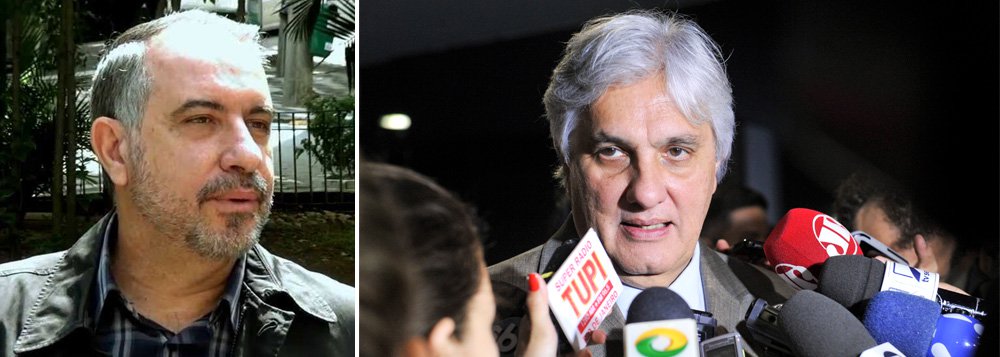 O jornalista Luiz Carlos Azenha, do Viomundo, afirma que "o vazamento da falsa delação premiada do senador petista Delcídio do Amaral é lance de House of Cards"; Azenha pondera que "o que está em jogo é muito: a destituição e possível prisão da presidente da República e do ex-presidente Lula"; ele questiona quem teria divulgado o texto: "O próprio Delcídio para se manter no cargo; alguém ligado à Lava Jato ou à oposição para turbinar as manifestações de 13 de março ou até mesmo o próprio governo para desarmar armadilha de Delcídio"