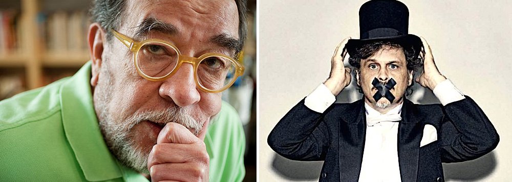 "Notícia muito grave. Por meio de uma notificação extrajudicial, dois netos de Assis Chateaubriand estão tentando proibir a estreia do filme 'Chatô, o rei do brasil', de Guilherme Fontes. Os herdeiros alegam que no filme, Chateaubriand é acusado de matar o presidente da república e de seduzir e estuprar uma menor de idade. Não sei que filme os herdeiros de Chatô assistiram, mas certamente não foi o que eu e centenas de pessoas vimos anteontem em São Paulo", escreveu o jornalista e escritor em sua página no Facebook