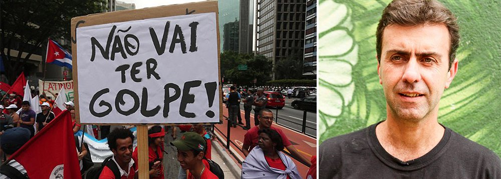 “Não se afasta uma presidente legitimamente eleita porque seu governo é ruim e a maioria da população o desaprova. Isso criaria um precedente perigoso cujas consequências atingirão o sistema democrático. O impeachment é uma ruptura grave e precisa de sólida base jurídica”, diz o deputado Marcelo Freixo; segundo ele, defender o regime democrático não significa salvaguardar governos, mas pelejar por instituições fortes e pela preservação dos ritos e garantias constitucionais