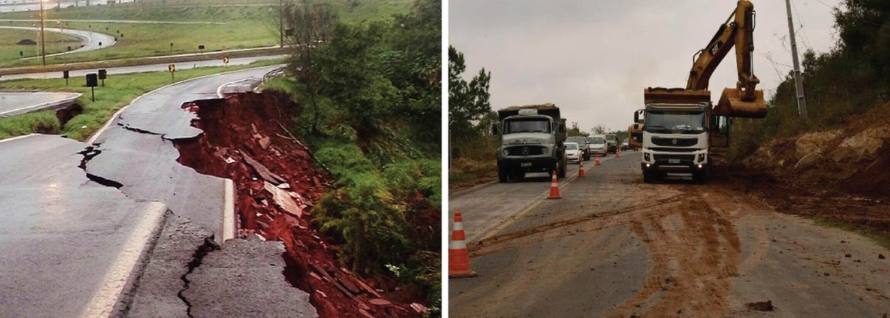 A fortes chuvas que caem desde sábado no Paraná provocaram a interrupção total ou parcial do tráfego em pelo menos 23 rodovias. Ao todo, 11 rodovias estaduais e cinco federais que passam pelo estado estão totalmente interditadas, de acordo com informações do Batalhão de Polícia Rodoviária do Paraná e da Polícia Rodoviária Federal