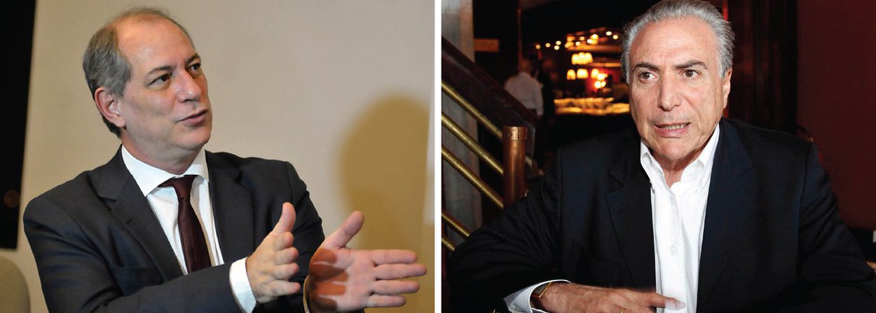 Em jantar com a presidente Dilma Rousseff nessa quinta-feira, 10, o presidenciável do PDT e um dos combatentes mais enfáticos do golpe, Ciro Gomes afirmou que o vice-presidente Michel Temer está conspirando faz tempo"; "Está em curso um golpe salafrário-mafioso", disse Ciro; segundo ele, Temer está articulando com um poder menor do que tem a presidente da República; também participou do encontro o governador do Rio de Janeiro, Luiz Fernando Pezão (PMDB), um dos maiores defensores da presidente dentro do PMDB