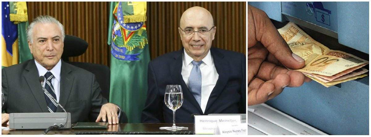 Em mais um dado negativo divulgado durante a recessão do governo Michel Temer, saques na poupança superaram os depósitos pelo décimo mês seguido; a retirada líquida (descontados os depósitos) ficou em R$ 2,712 bilhões em outubro, segundo dados do Banco Central; nos dez meses de 2016, a retirada líquida chegou a R$ 53,251 bilhões, ficando próximo ao resultado negativo registrado em todo o ano passado (R$ 53,567 bilhões)
