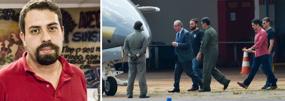 Em um artigo sobre os impactos da prisão de Eduardo Cunha, o líder do MTST e da Frente Povo sem Medo, Guilherme Boulos, avalia que Michel Temer, "ironia da história", pode ser "derrubado pelas mesmas mãos que o colocaram no poder"; e "de outro lado, a prisão de Cunha pode ter ainda um impacto diferente, relacionado à ofensiva da Lava Jato contra o ex-presidente Lula"