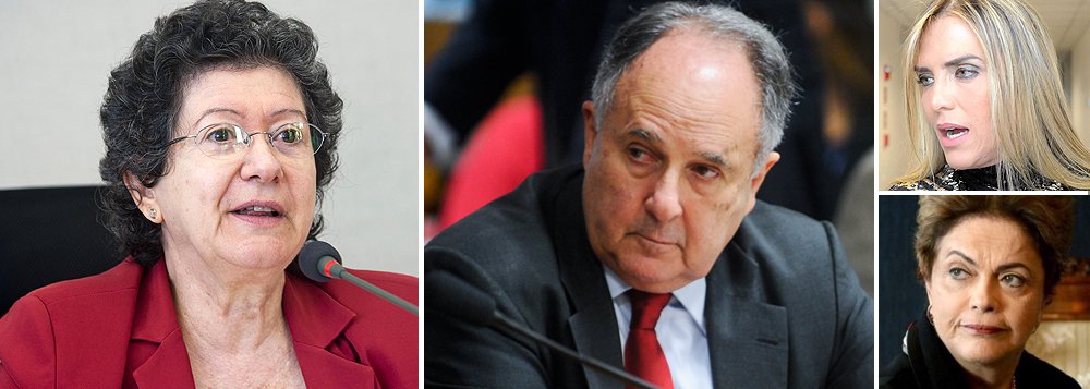 Senador Cristovam Buarque (PPS-DF) foi enquadrado pela deputada Arlete Sampaio (PT-DF), líder do governo na Câmara Legislativa do Distrito Federal, por ter pedido voto de confiança a Celina Leão - presidente afastada da Câmara do DF nesta terça-feira e alvo da Operação Dracon, da Polícia Civil, por suspeita de envolvimento em esquema na saúde - e ter votado no Senado a favor do impeachment da presidente Dilma; "Senador Cristovam que tal dar um voto de confiança também para a Presidenta Dilma?", postou Arlete Sampaio no Twitter