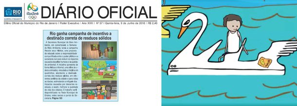 A Prefeitura do Rio lança, nesta semana comemorativa ao Dia Mundial do Meio Ambiente (05), a campanha "Recicle seus Hábitos", uma proposta de educação ambiental sobre a responsabilidade compartilhada entre o poder público e a sociedade civil para reduzir os impactos causados à saúde humana; a iniciativa apresenta de forma lúdica e informal, uma série de vídeos animados; como uma história em quadrinhos, os vídeos abordam a destinação correta dos resíduos sólidos, em diferentes cenários da cidade; o formato foi desenvolvido para atrair a atenção de pessoas de todas as idades