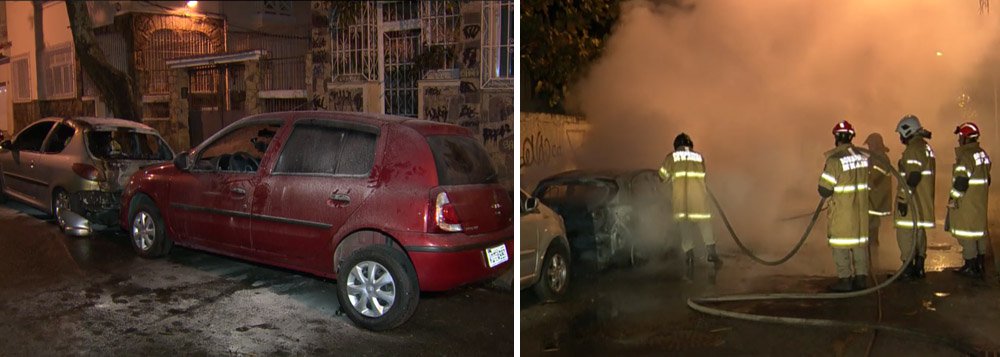 Segundo o Corpo de Bombeiros, os sinistros começaram por volta das 22h40 de ontem e prosseguiram até as 4h16 de hoje, todas nas região da Usina, próximas ao acesso ao Alto da Boa Vista; ninguém ficou ferido