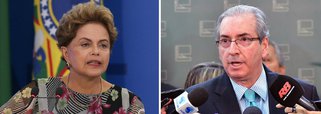 Na avaliação da presidente Dilma Rousseff, Eduardo Cunha, acuado após ter o nome envolvido em denúncias de corrupção, pode agir de forma desesperada e acelerar o movimento pelo golpe na Câmara; Dilma pediu a aliados que redobrem as forças para tentar unir a base no Congresso, a fim de desarmar qualquer tentativa do peemedebista e da oposição de tirá-la do poder
