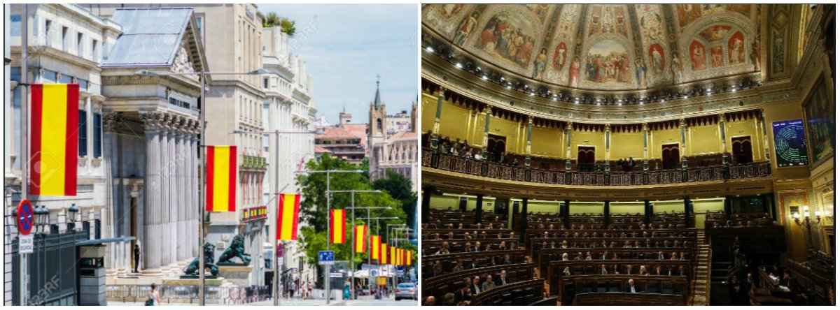 Uma semana antes da votação na segunda eleição em seis meses na Espanha, três diferentes pesquisas de opinião mostram que uma aliança da esquerda, liderada pelo partido antiausteridade Podemos, deve obter ganhos na eleição e ficar em uma forte segunda posição, à frente dos socialistas e atrás apenas do Partido Popular (PP), de centro-direita; segundo as estimativas, o PP obterá entre 121 e 124 deputados e 30,3% dos votos; a coligação Unidos Podemos poderá eleger 84 ou 85 parlamentares, recebendo 24,6% dos votos, mais do que os 80 a 93 deputados, e 21,4% do Partido Socialista Operário Espanhol (PSOE)