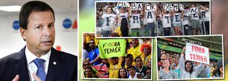 "A proibição de manifestações políticas dentro das arenas dos Jogos Olímpicos do Rio, determinada pelo COI para ser gentil com o governo interino de Michel Temer, é um atentando à Constituição", protesta a colunista do 247 Tereza Cruvinel, lembrando que "a proibição só se justificaria se os protestos fossem ruidosos, ao ponto de atrapalhar as competições desportivas. Mas sendo silenciosos e baseados na exibição de cartazes, é violação de direitos"; no entanto, destaca a jornalista, "nossa outrora zelosa" Ordem dos Advogados do Brasil, presidida por Cláudio Lamachia, não moveu até agora uma palha contra este esbulho de direitos por uma organização internacional"