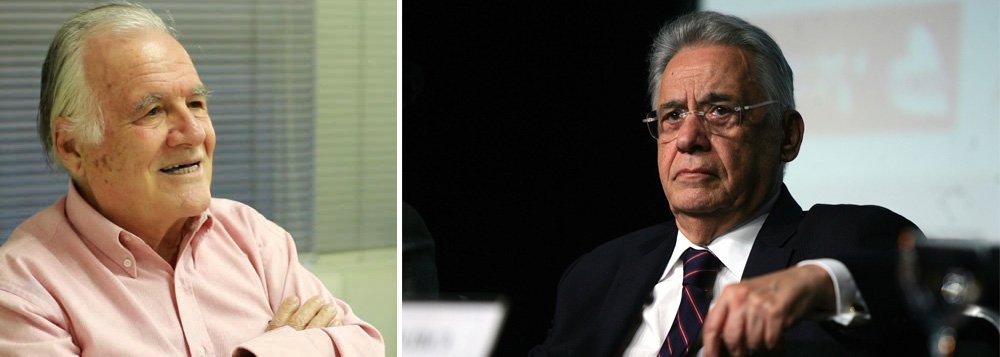 Ele disse ainda que o maior estelionato eleitoral da história do País foi cometido pelo ex-presidente FHC; "Se a ideia já teve no Brasil razão de vingar, ao menos de ser aventada, foi em relação a Fernando Henrique Cardoso: comprou votos para se reeleger e comandou privatizações que assumem as feições inequívocas das maiores bandalheiras-roubalheiras da história pátria, realizadas às escâncaras na certeza da impunidade. Praticante emérito do estelionato eleitoral, fez campanha para a reeleição à sombra da bandeira da estabilidade para desvalorizar o real 12 dias depois da posse para o segundo mandato", disse ele