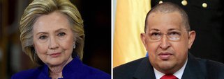 Enquanto Hillary Clinton publicamente acolheu o aprimoramento das relações com a Venezuela como secretária de Estado, ela reservadamente ridicularizou o país e continuou a apoiar os esforços de desestabilização, como revelou seus emails vazados pelo WikiLeaks; em 2010, Clinton perguntou a Arturo Valenzuela, então secretário assistente de Estado de Relações Ocidentais, como "reinar sob Chávez". Valenzuela respondeu que, "precisamos considerar com cautela as consequências em confrontá-lo publicamente mas devemos avaliar as oportunidades de outros na região ajudarem"