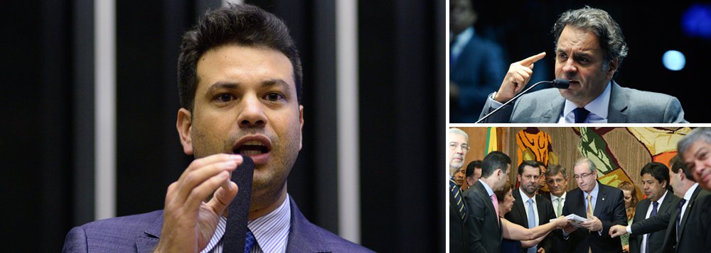 "É um erro jurídico, político e de fundo democrático. Demonstra que a oposição não se conforma com o resultado das urnas. Isso é conspiração", atacou o líder do PMDB na Câmara, deputado Leonardo Picciani (RJ), nesta sexta-feira 23; apesar de dizer que "queria que o Aécio [Neves] tivesse vencido", Picciani bateu duro no senador tucano, derrotado na eleição presidencial de 2014 para a presidente Dilma Rousseff; "É um erro do Aécio. Para não perder o capital político não vai se respeitar o resultado da eleição? É uma pauta personalista. Tanto que há divergências", afirmou, citando o governador Geraldo Alckmin, também do PSDB