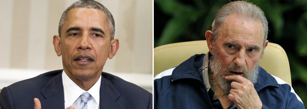 Casa Branca descartou um encontro entre o presidente norte-americano, Barack Obama, e o líder revolucionário Fidel Castro em Cuba neste mês, apesar disso, governo dos EUA está confiante de que não haverão obstáculos para uma reunião entre Obama e dissidentes em Havana; vice-assessor de segurança nacional, Ben Rhodes, afirmou que Obama não deverá atender os pedidos de Cuba para fechar a rádio e a TV Martí, canais anticomunistas criados pelos EUA