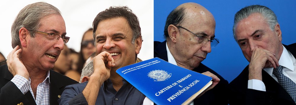 O ano de 2016 foi mesmo um dos piores da história para os trabalhadores; mercado formal de trabalho vai encerrar o ano com perda de empregos em todos os 12 meses pela primeira vez desde 1992, quando começou a série do Cadastro Geral de Empregados e Desempregados (Caged), do Ministério do Trabalho; segundo especialistas, pela dinâmica do mercado, o resultado de novembro será mais um saldo negativo; a conta pertence aos que sabotaram o país em 2015 com o 'quanto pior, melhor', como Aécio Neves e Eduardo Cunha, e aos que se mostraram incapazes de combater a crise criada pelo golpe, como Michel Temer e Henrique Meirelles