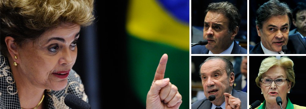 "A defesa de Dilma foi impecável. Senadoras e senadores como Ana Amélia, Aloysio Nunes, Aécio Neves, Cássio Cunha Lima e outros desceram da tribuna de rabo entre as pernas", diz o colunista Laurez Cerqueira; "Ela sairá do julgamento de espírito elevado, o Senado completamente desmoralizado, rebaixado, e exposto ao Brasil e ao mundo como uma instituição dominada por um bando de ratos"