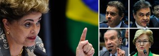 "A defesa de Dilma foi impecável. Senadoras e senadores como Ana Amélia, Aloysio Nunes, Aécio Neves, Cássio Cunha Lima e outros desceram da tribuna de rabo entre as pernas", diz o colunista Laurez Cerqueira; "Ela sairá do julgamento de espírito elevado, o Senado completamente desmoralizado, rebaixado, e exposto ao Brasil e ao mundo como uma instituição dominada por um bando de ratos"